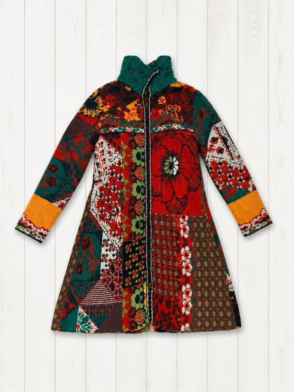 IVKO Lambswool Mid length Jacket